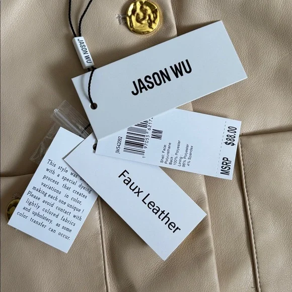 Jason Wu faux leather jacket - Picture 4 of 5
